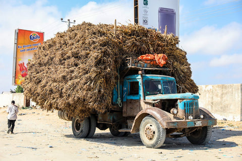 Overload Truck on Street